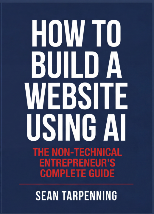 How to Build a Website Using AI book cover